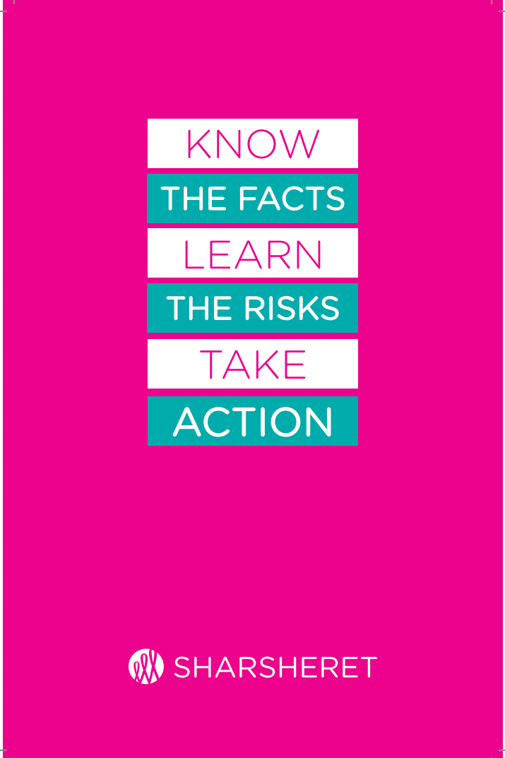 Kow The Facts Learn The Risks Take Action