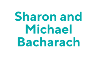 May contain text that reads "Sharon and Michael Bacharach".