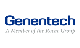 May contain Genentech logo, text.