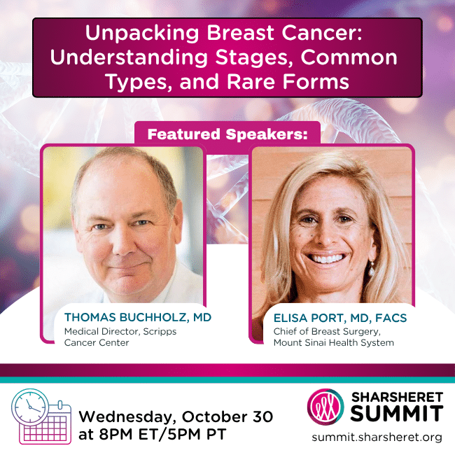 Unpacking Breast Cancer_ Understanding Stages, Common Types, and Rare Forms May contain two people.