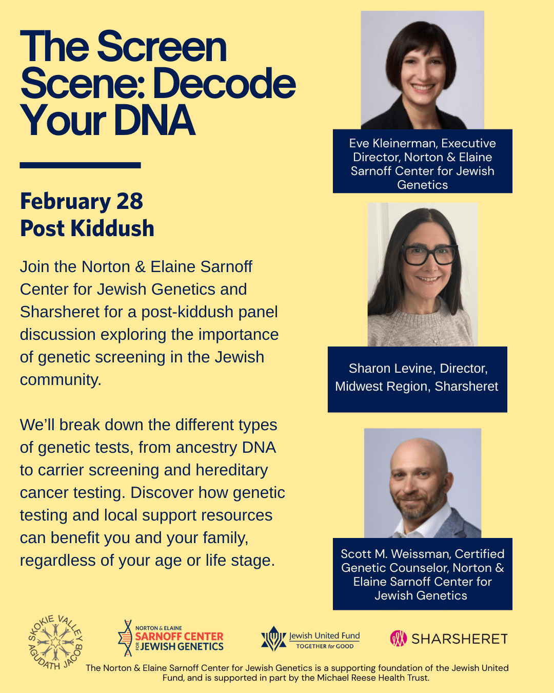 The Screen Scene: Decode Your DNA - Sharsheret