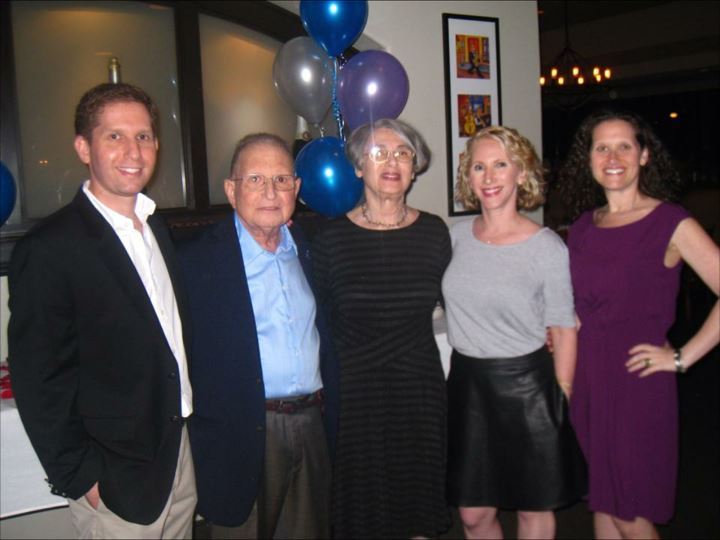 Amy Berins Shapiro and her family